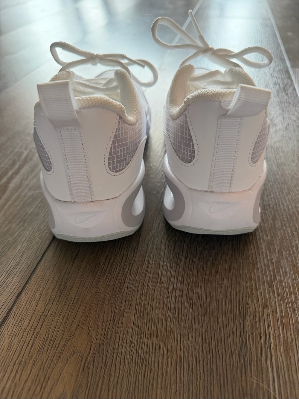 Nike Air Max Nova- All-White Running Sneakers - Picture 4 of 5